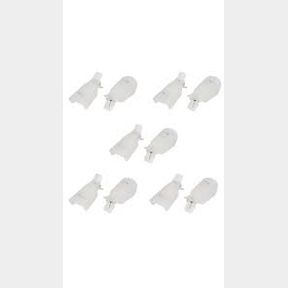 White Reusable Soak Off Fingernail Clips Combo - Bar 9902018999240 - 51748/20068 SN B2 (S7)