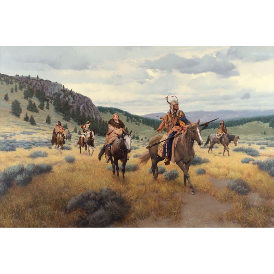 Ken Laager (1953-), Blackfoot Adoption