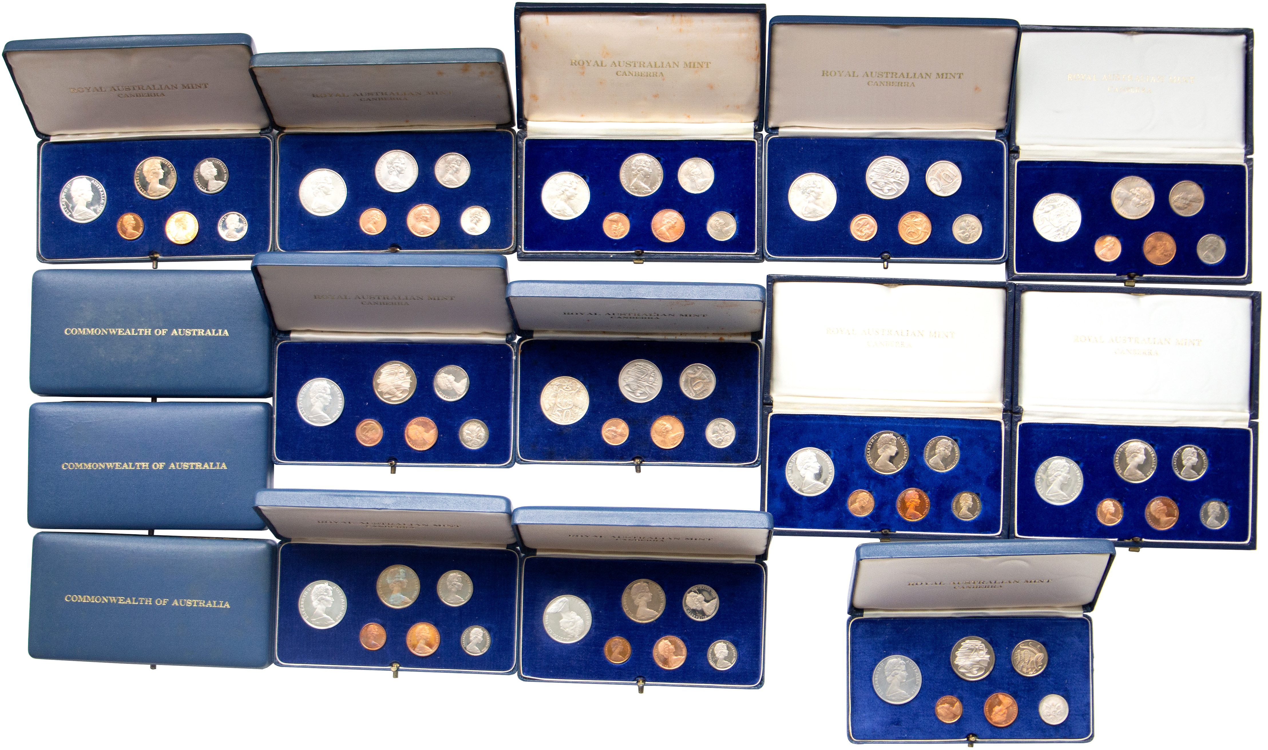 Elizabeth II, Proof Sets, 1966, EF - CHU