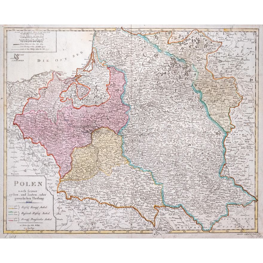 Johann Walch | Polen nach seiner ersten and letzten, oder gaenzlichen Theilung