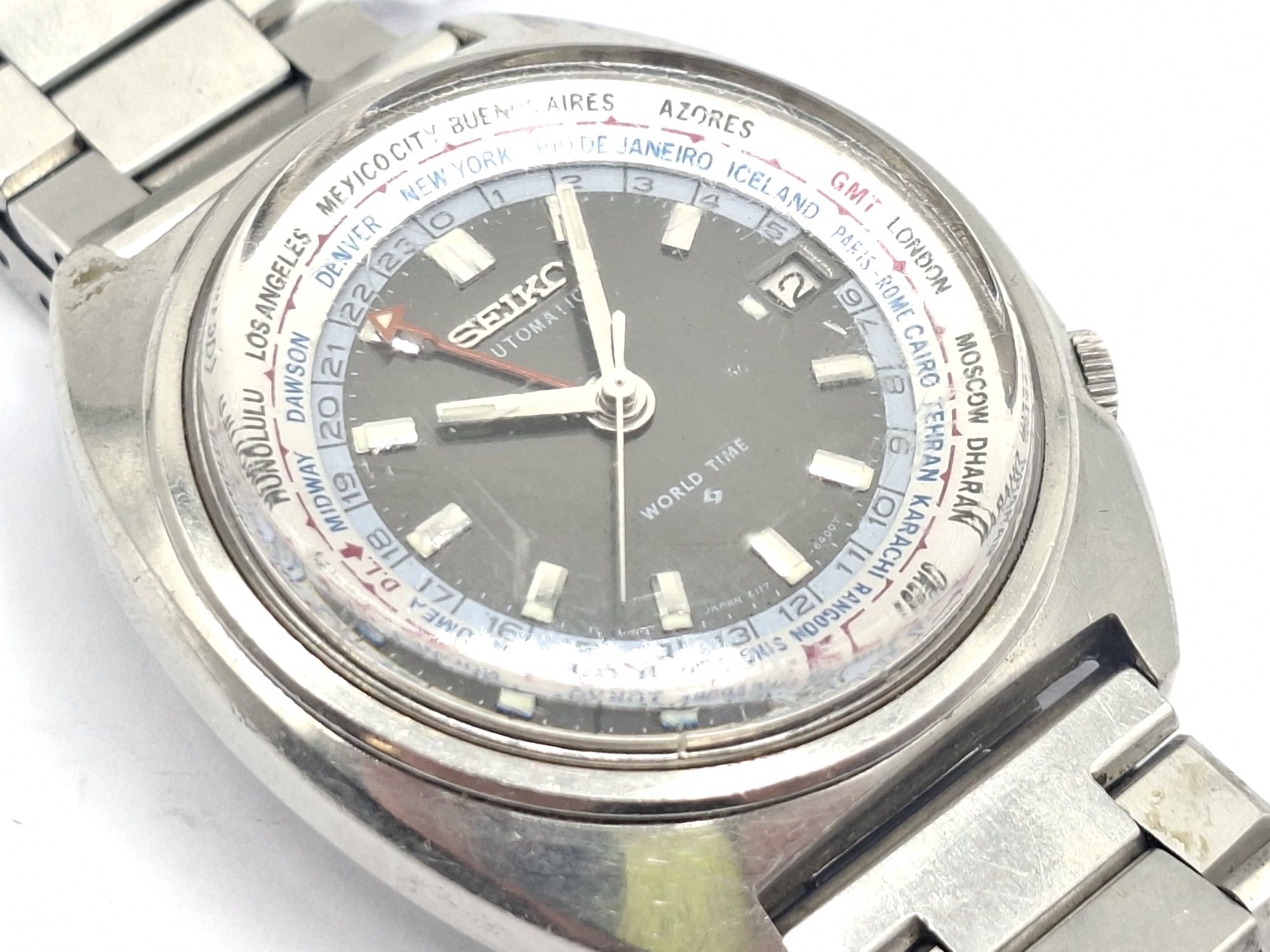 VINTAGE SEIKO WORLD TIME