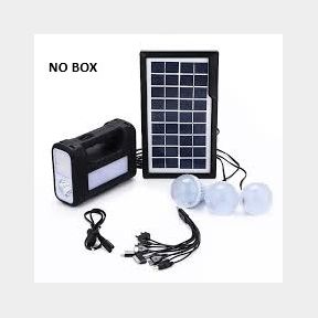 GDlite - Complete Portable Solar Charged Light System NO BOX- GD 8017 -Bar 9902156782407- 51745/22613 SN B3 (S1)
