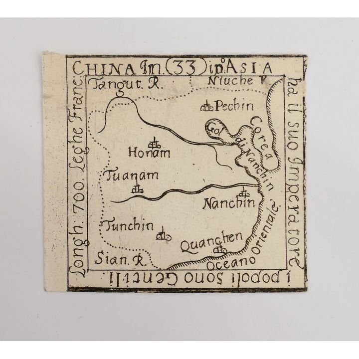 Freschot, 'China in (33)' Goose Game Piece, 1680