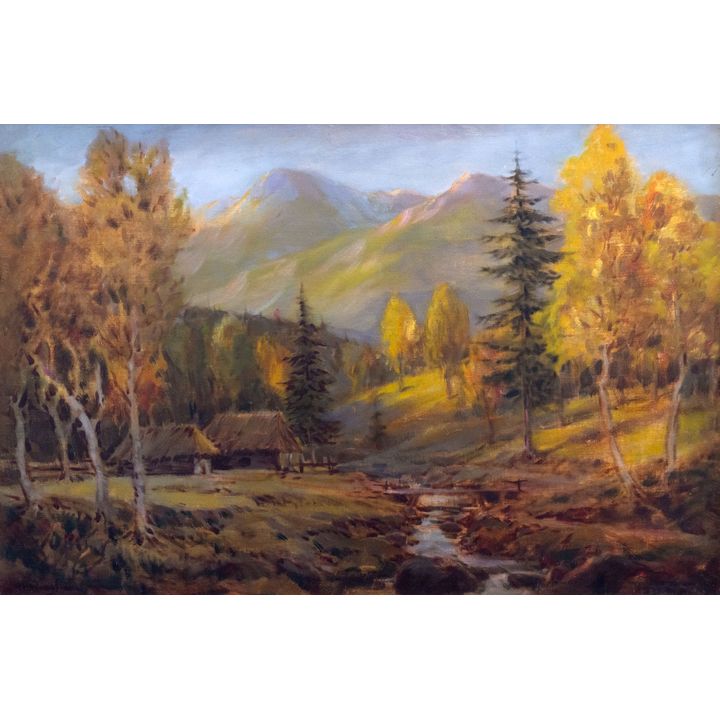 Olaf Wieghorst (1899-1988) Untitled (Valley Sun)