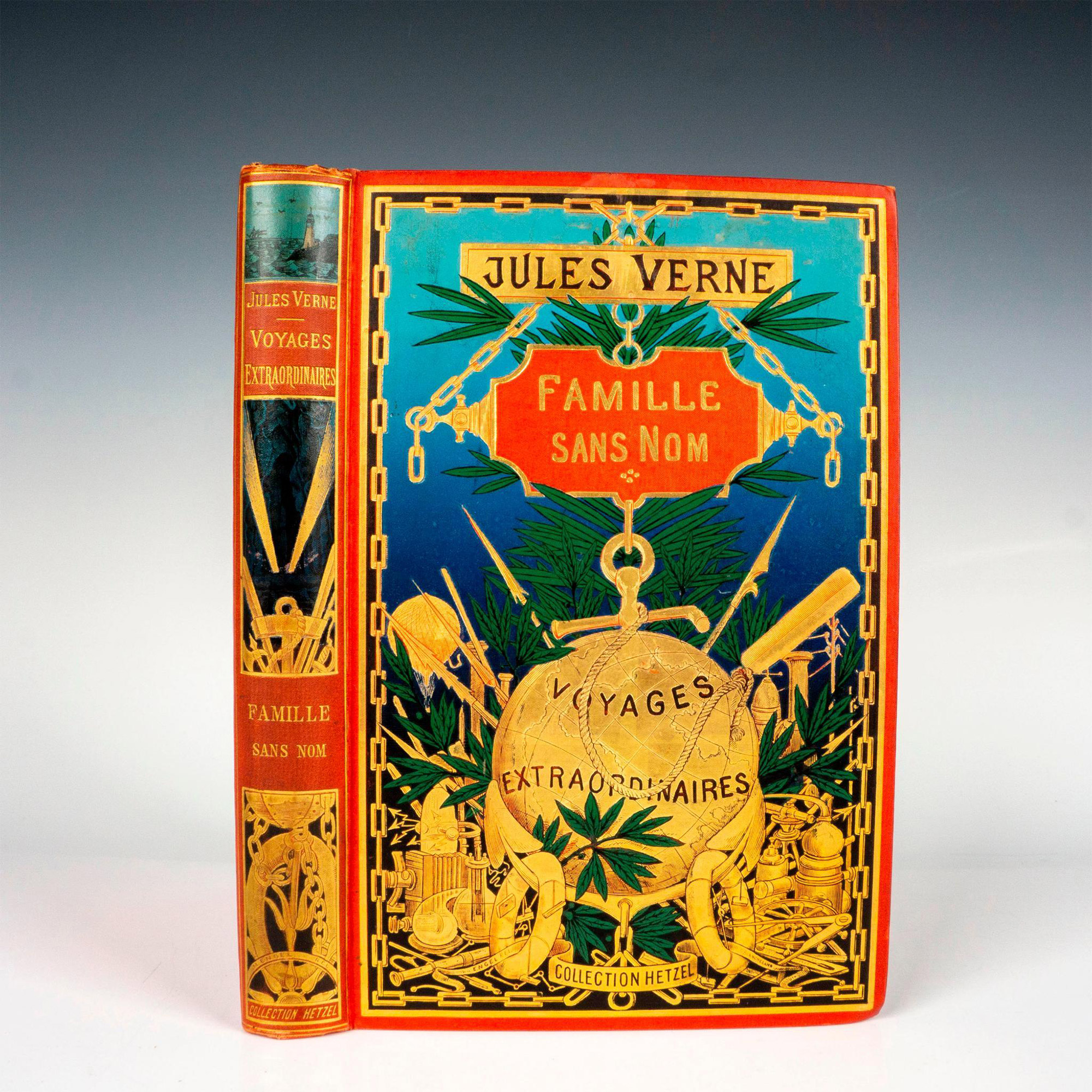Jules Verne, Famille sans Nom, French Edition Au Globe Dore