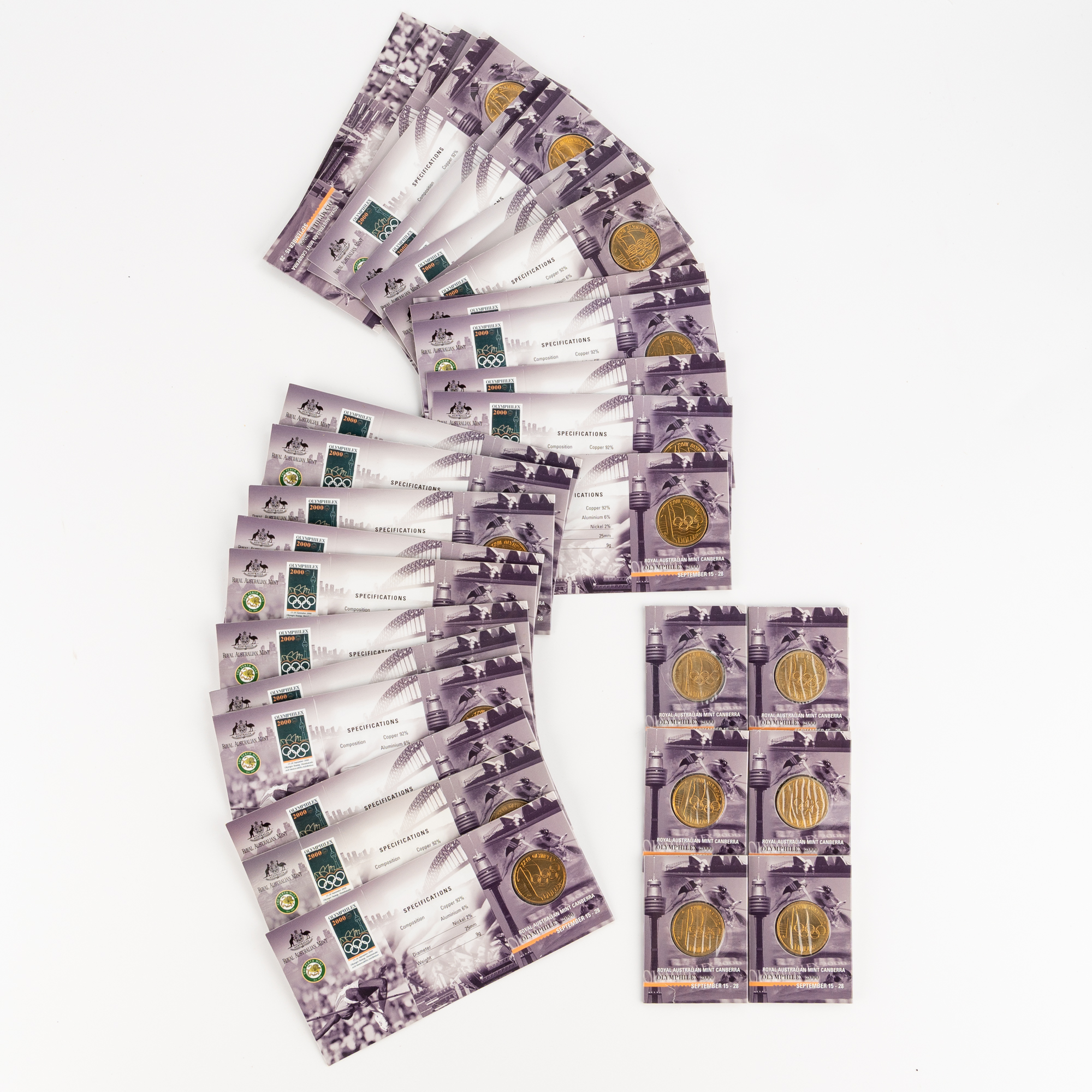 Elizabeth II, RAM - Olymphilex, One Dollar, 2000, UNC