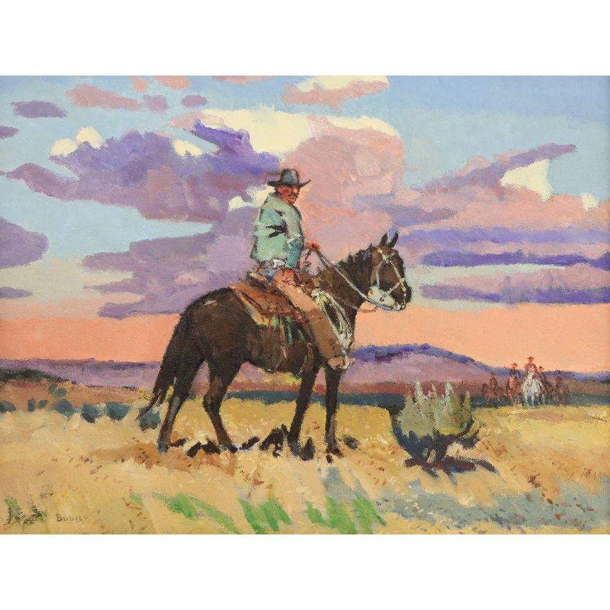 Sheryl Bodily ''The Outlaw Trail'' Oil