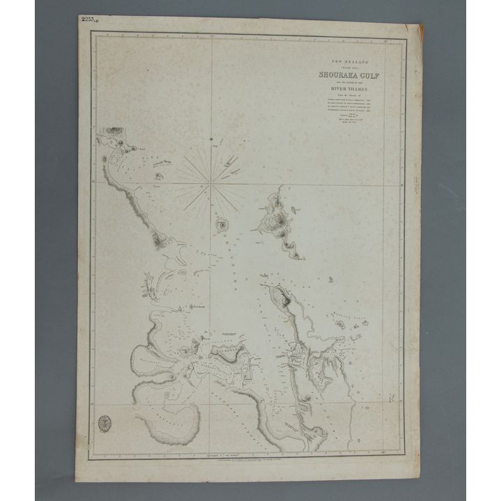 Admiralty Hydrographic Office 'New Zealand, North Isle...'