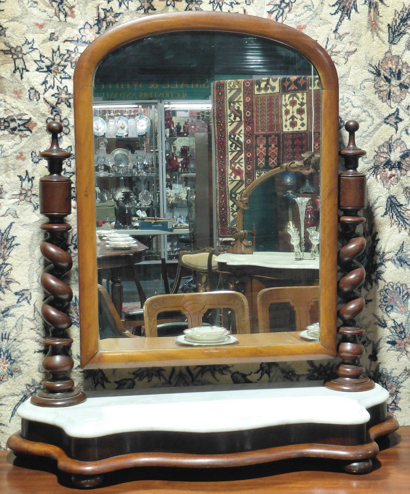 572 · VICTORIAN TOILET MIRROR