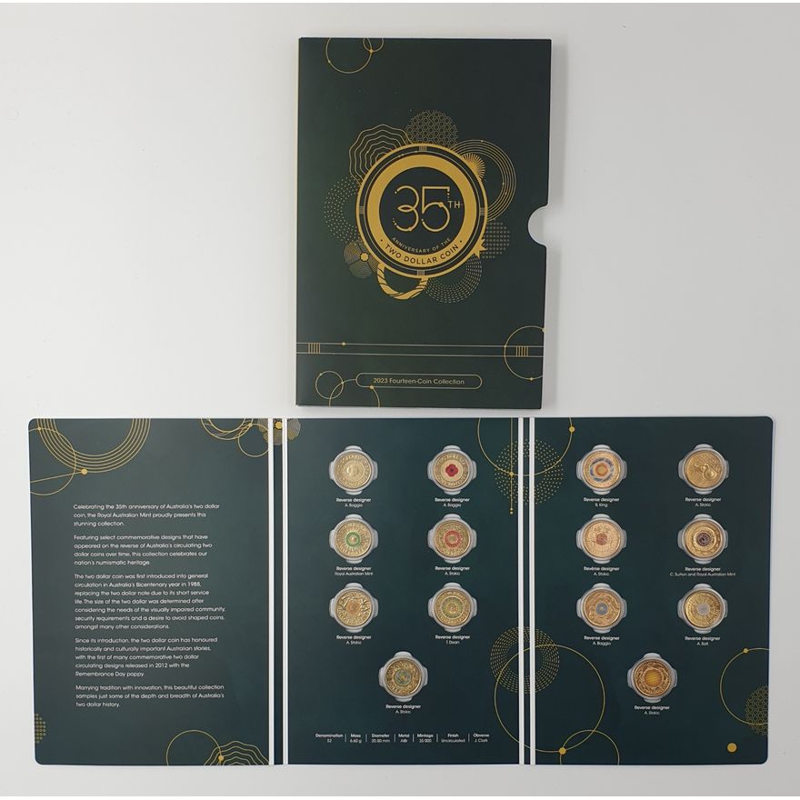 Ann. of the $2 Coin Folder - 35th Ann.