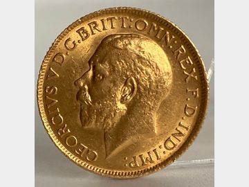 1912 GEORGE V LONDON MINT SOVEREIGN