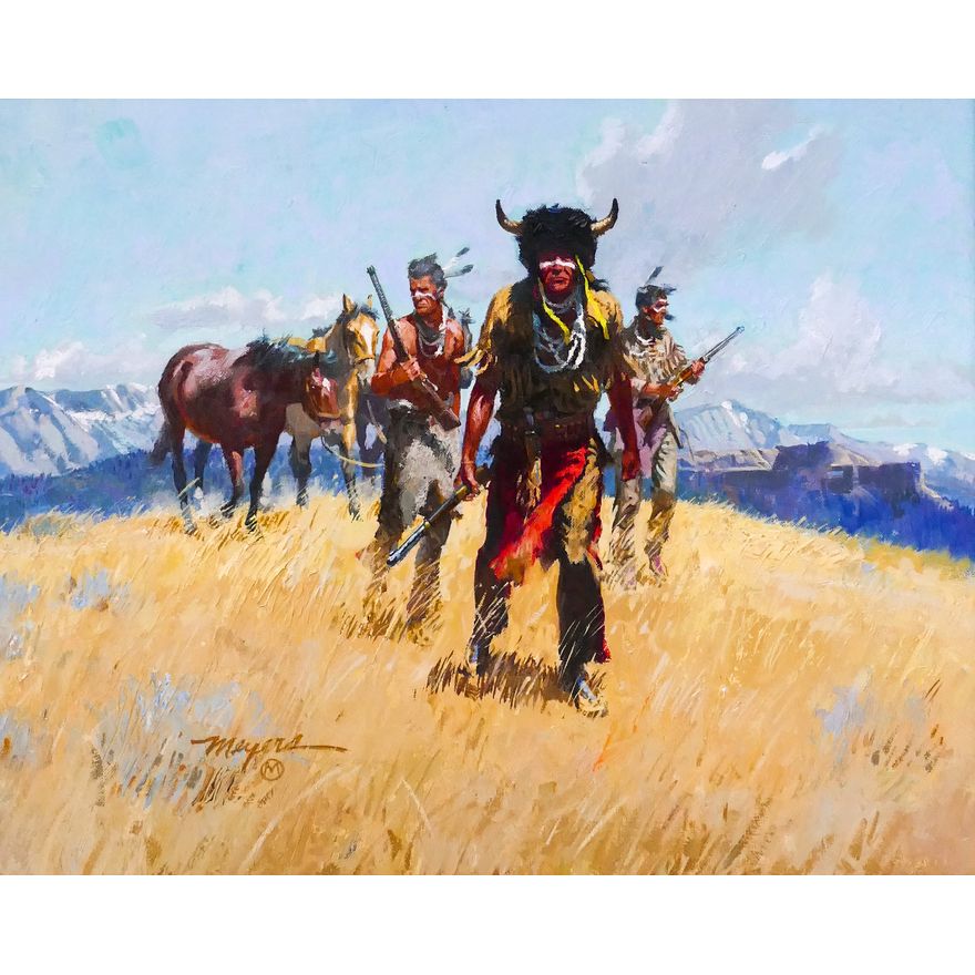 Robert W. Meyers (1919-1970) ''Defiant Hostiles''