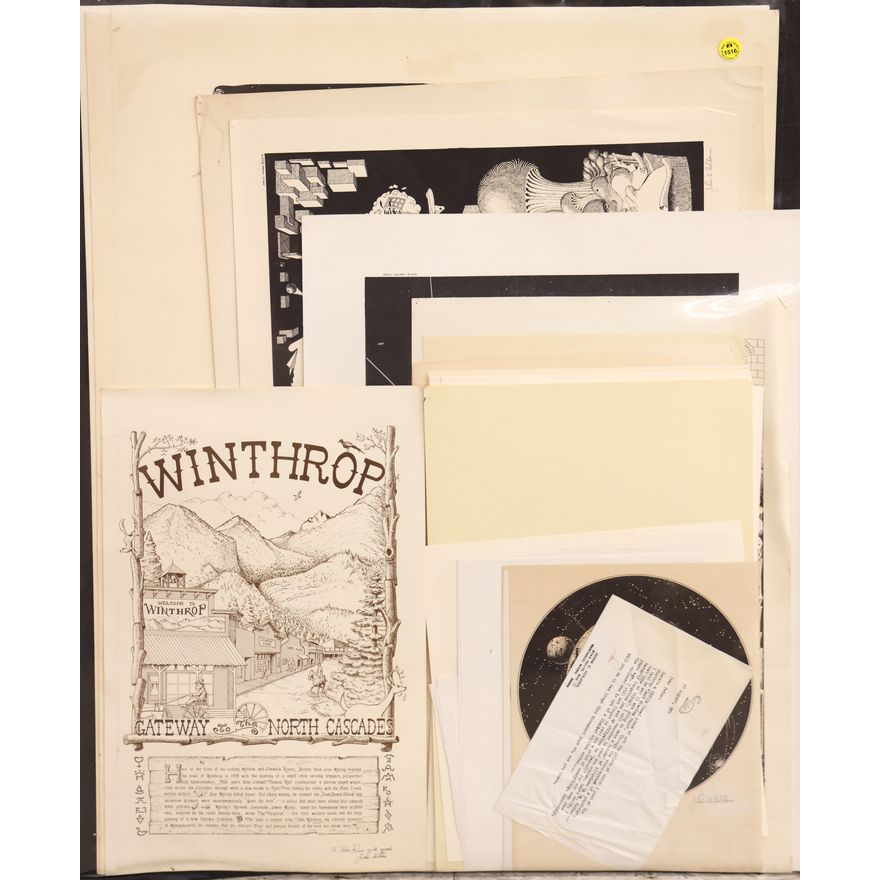 Group John Holden (WA) 1970's Surrealist Prints & Posters