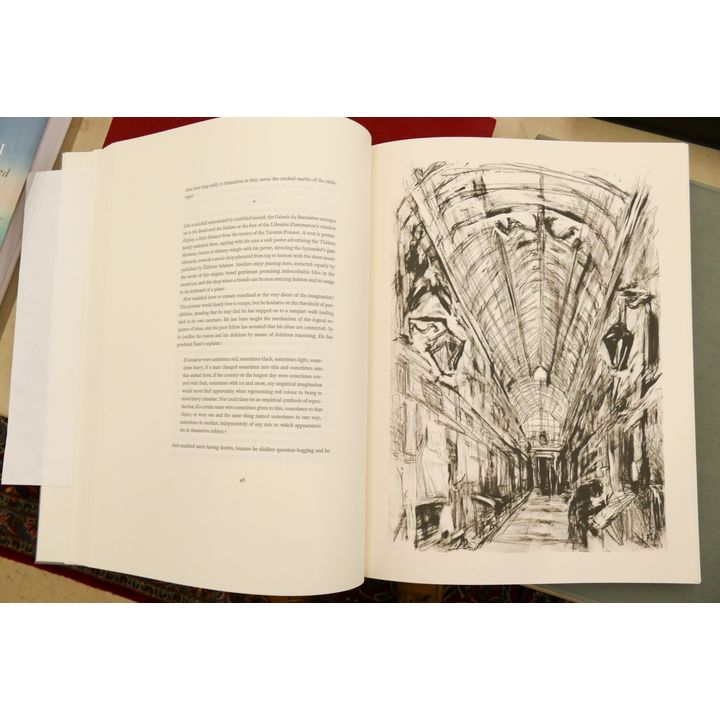 Limited Editions Club Louis Aragon 'Le Paysan de Paris' with Henri Cartier-Bresson Lithographs & Photogravure Book in Case