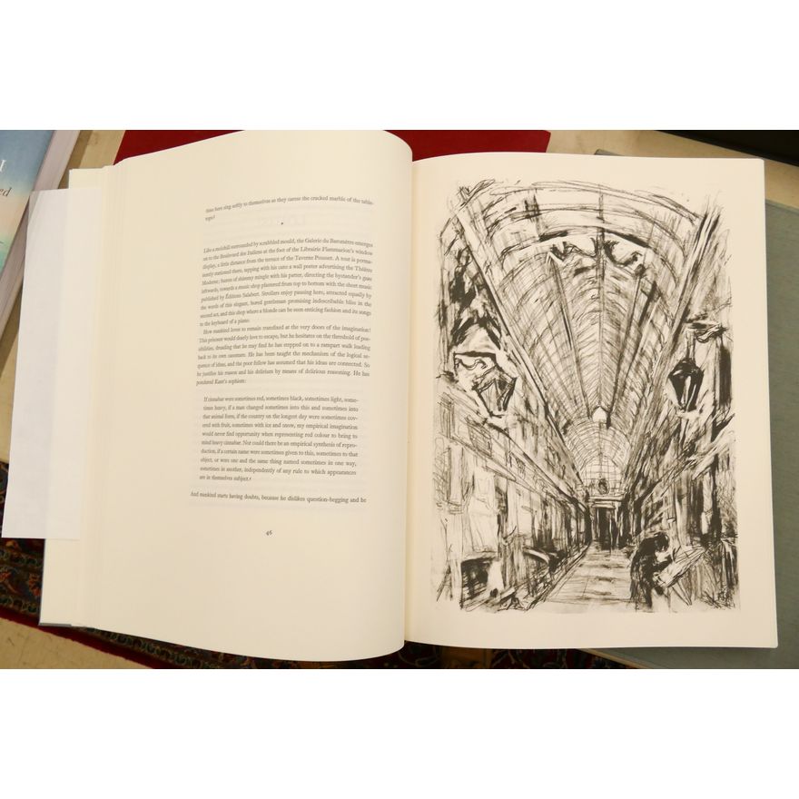 Limited Editions Club Louis Aragon 'Le Paysan de Paris' with Henri Cartier-Bresson Lithographs & Photogravure Book in Case