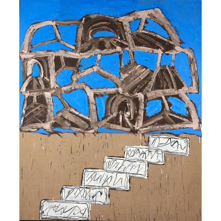 Basil Beattie 'Beyond the Blue Yonder'
