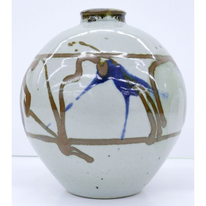 Gerald Newcomb Studio Pottery Vase 10''