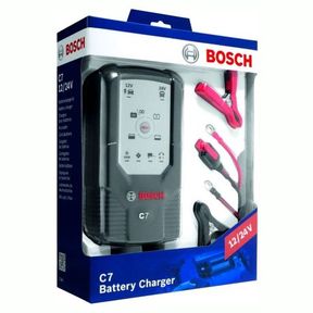 Bosch Automatic Car Battery Charger C7 12V 24V | NOT TESTED