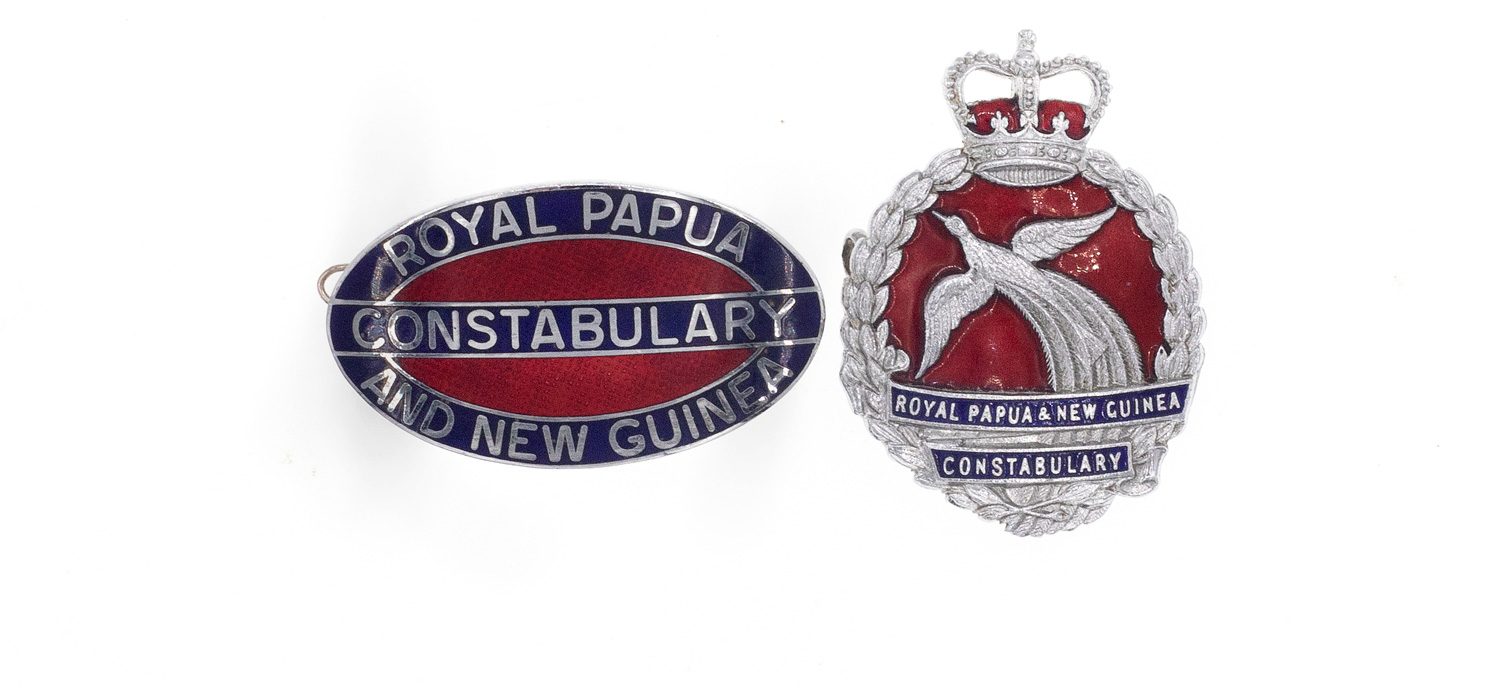 Papua New Guinea, Cap Badge, 1964, VGC