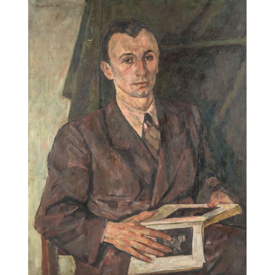 Czesław Rzepiński | Portret Tadeusza Kwiatkowskiego, 1943 r.