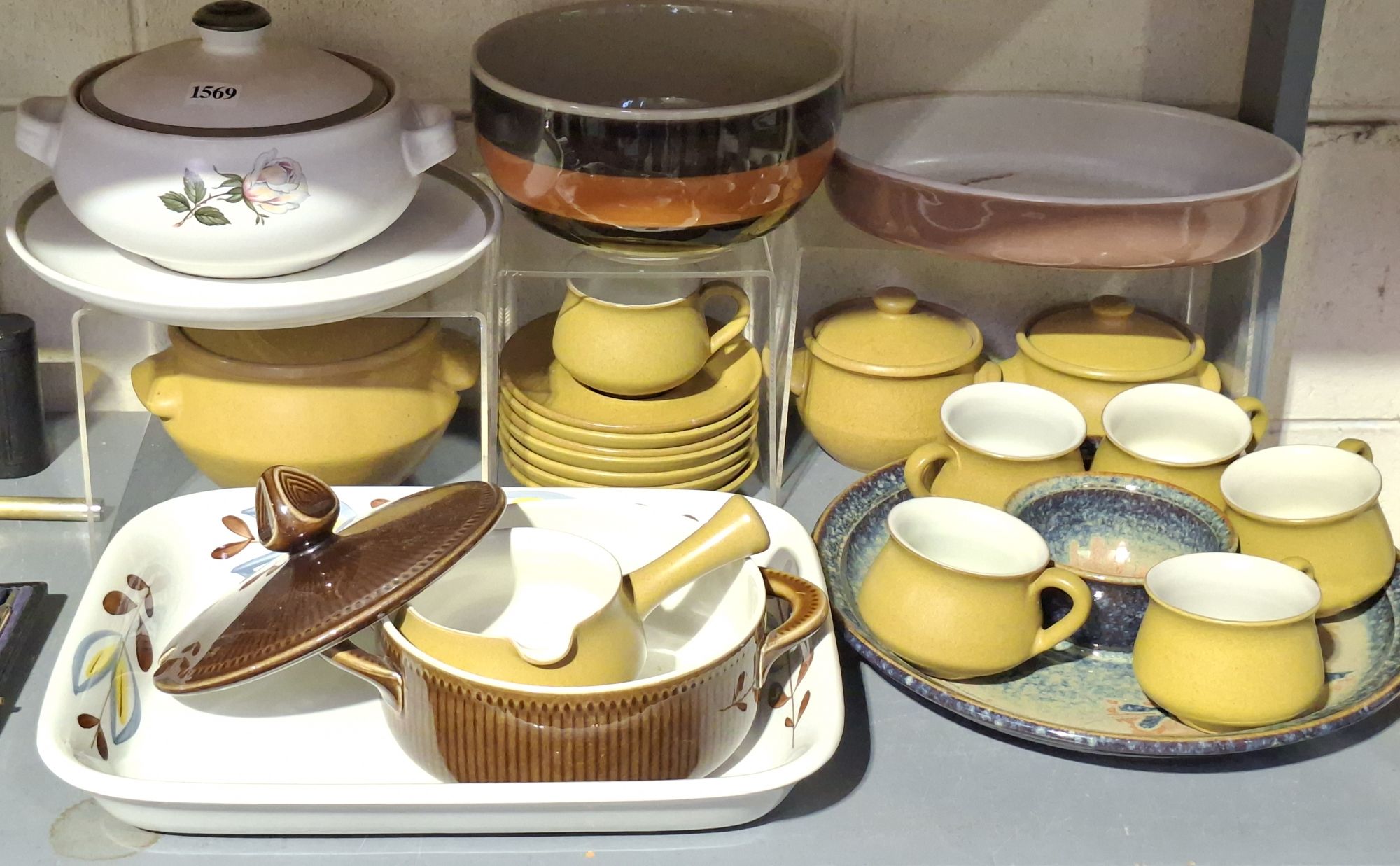 Denby Stoneware And Australian Pottery Platter