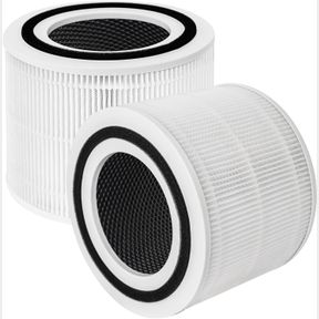 CORE 300 REPLACEMENT FILTER FOR LEVOIT AIR PURIFIER CORE 300-RF CORE 300S, 3-IN-1 PRE, H13 TRUE HEPA, ACTIVATED CARBON FILTRATION