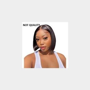 8inch Brazilian Full Frontal Straight Bob Wig (NOT QUALITY)- | 51744/1577 |AB - WW17 B4 (S8)