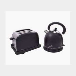 Russell Hobbs Kettle + 2 slice toaster set black |