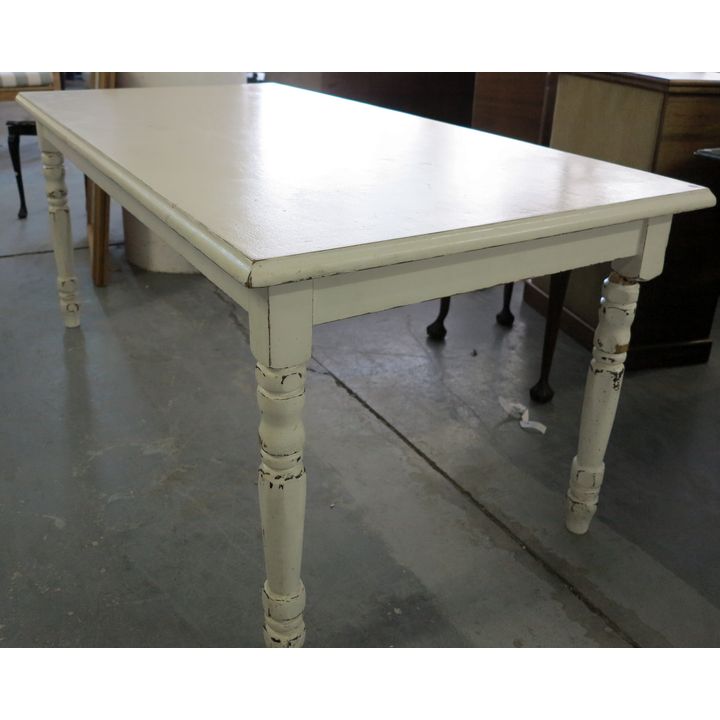 PAINTED DINING TABLE,