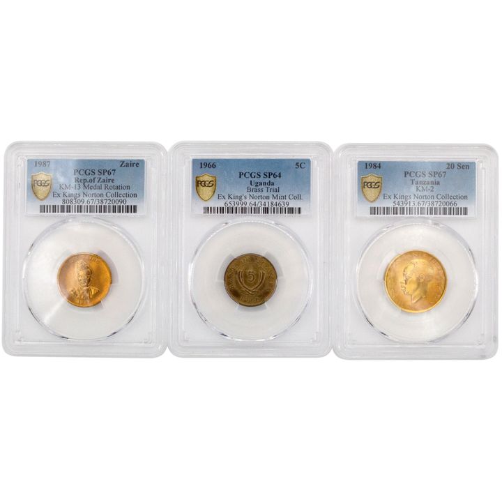 Africa, Specimen Group, 1966 - 1987, PCGSSP 64 - 67