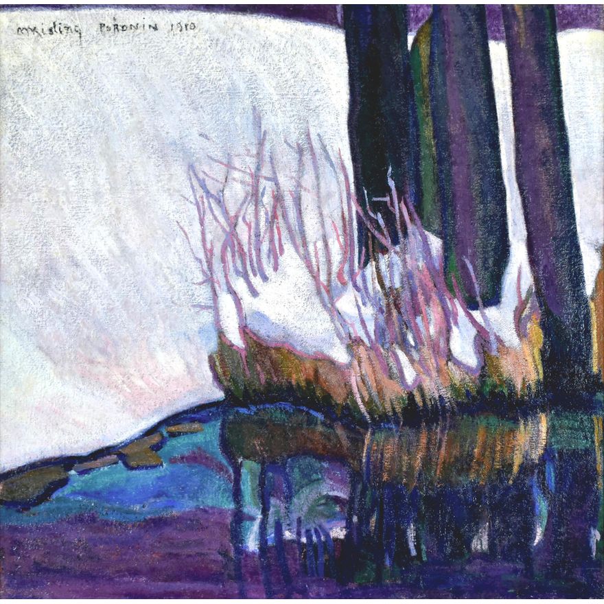 Mojżesz Kisling | Pejzaż z Poronina (praca dwustronna), 1910 r.