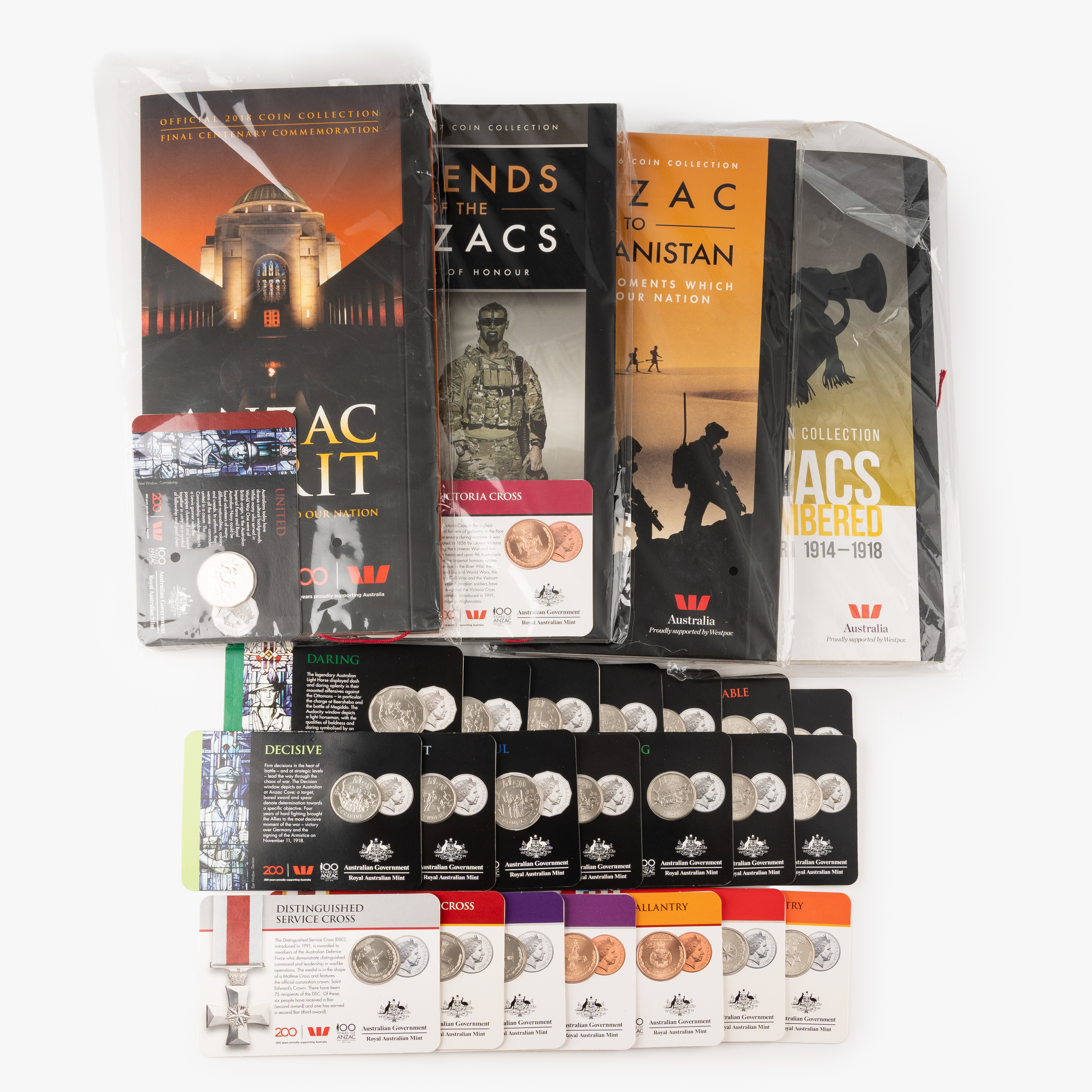152 · RAM - ANZACS Series, Accumulation, 2015 - 2018,  UNC