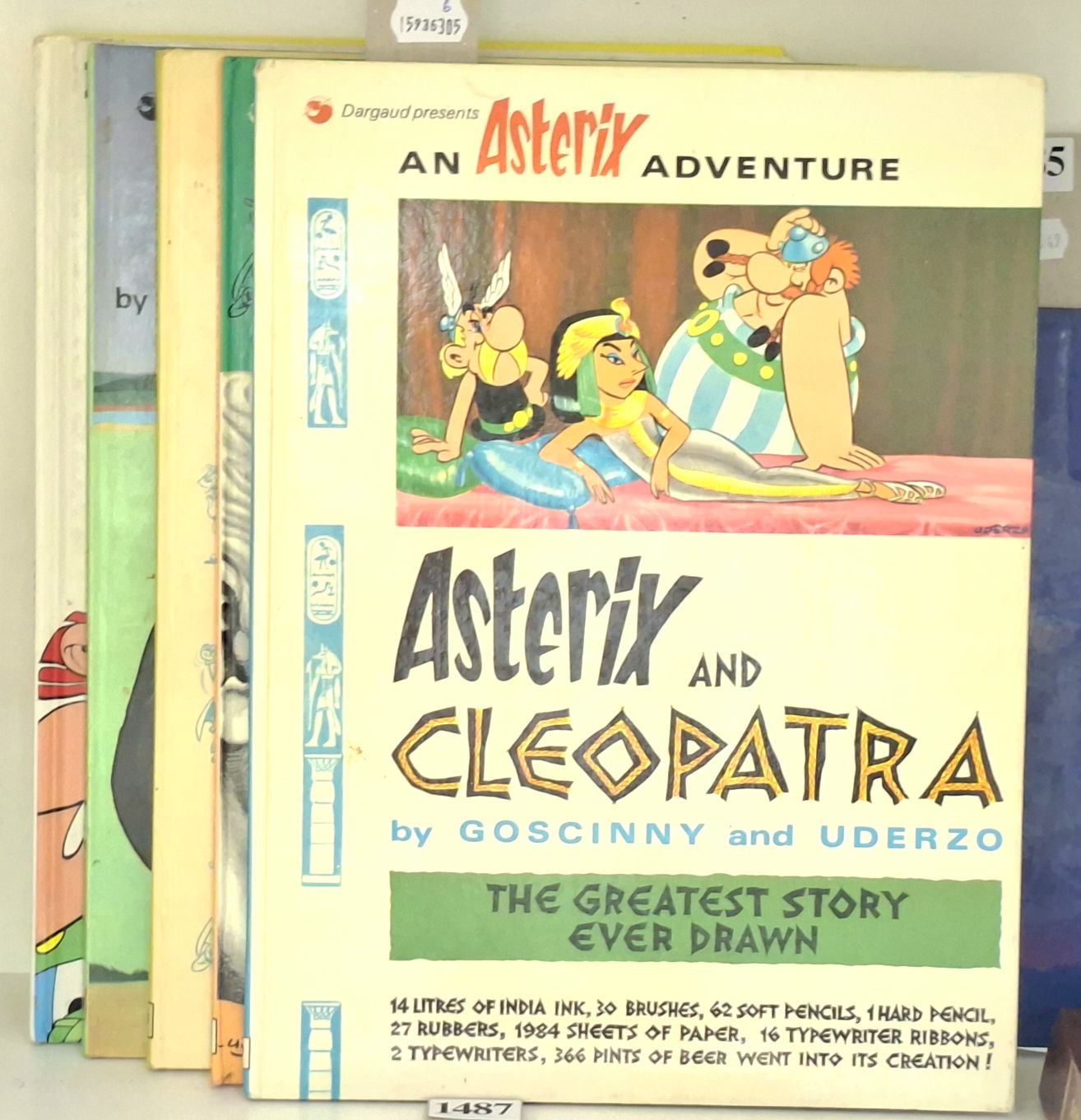 1486 · SIX EARLY ASTERIX COMICS