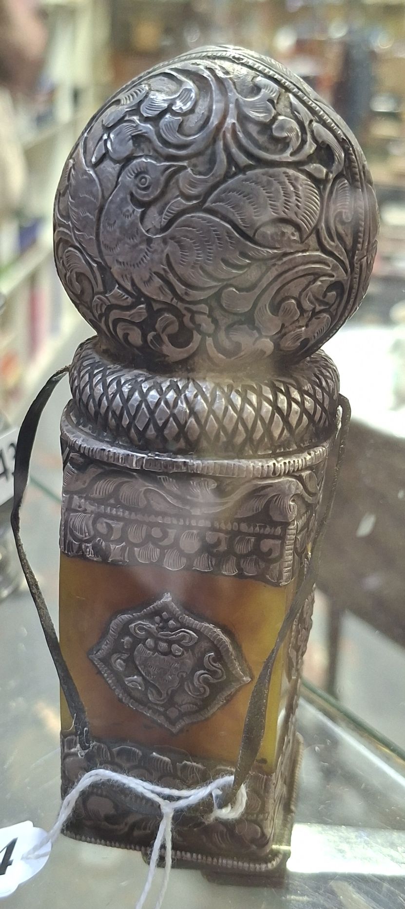 1344 · TIBETAN BEESWAX BUDDHIST SEAL