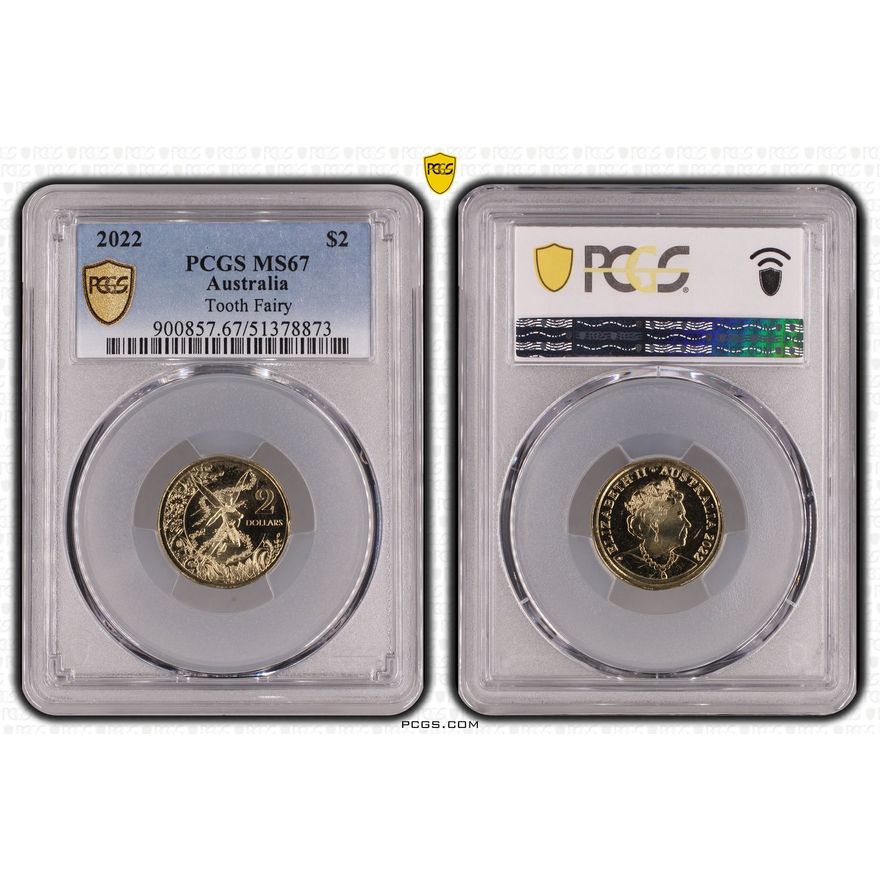 Tooth Fairy, Two Dollar, 2022, PCGS MS67
