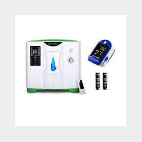Oxygen Concentrator 1-7L/min Dedakj Portable Air Purifier + Oximeter | AS 51663/251 B4 (S7)