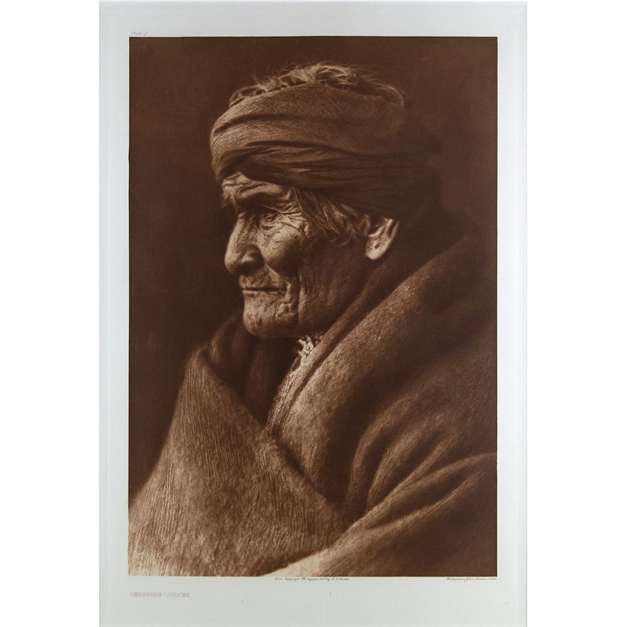 Edward Curtis (1868-1952), Geronimo - Apache