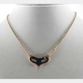 GOLD PLATED FANCY CHAIN WITH PENDANT 11 GRAM - 51929/12743