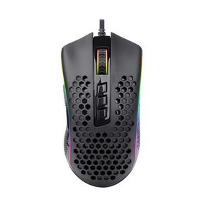 Redragon STORM 12400DPI Lightweight 7 Button RGB Gaming Mouse White|