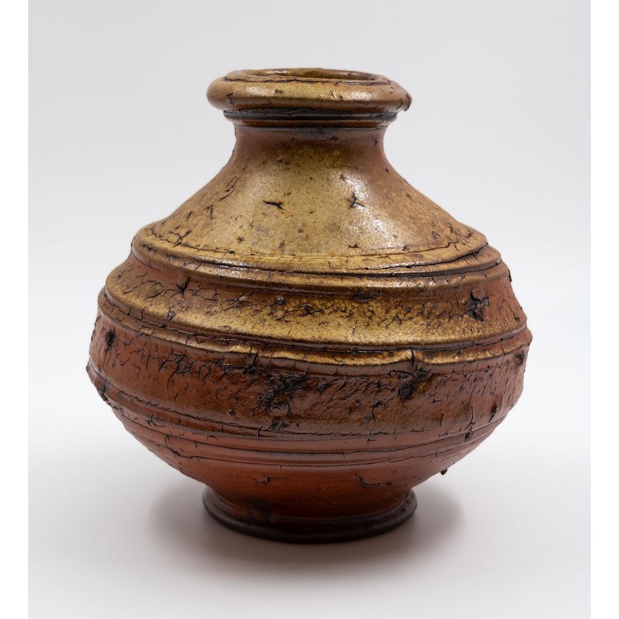 Peter Alger - Ridged and coiled vase