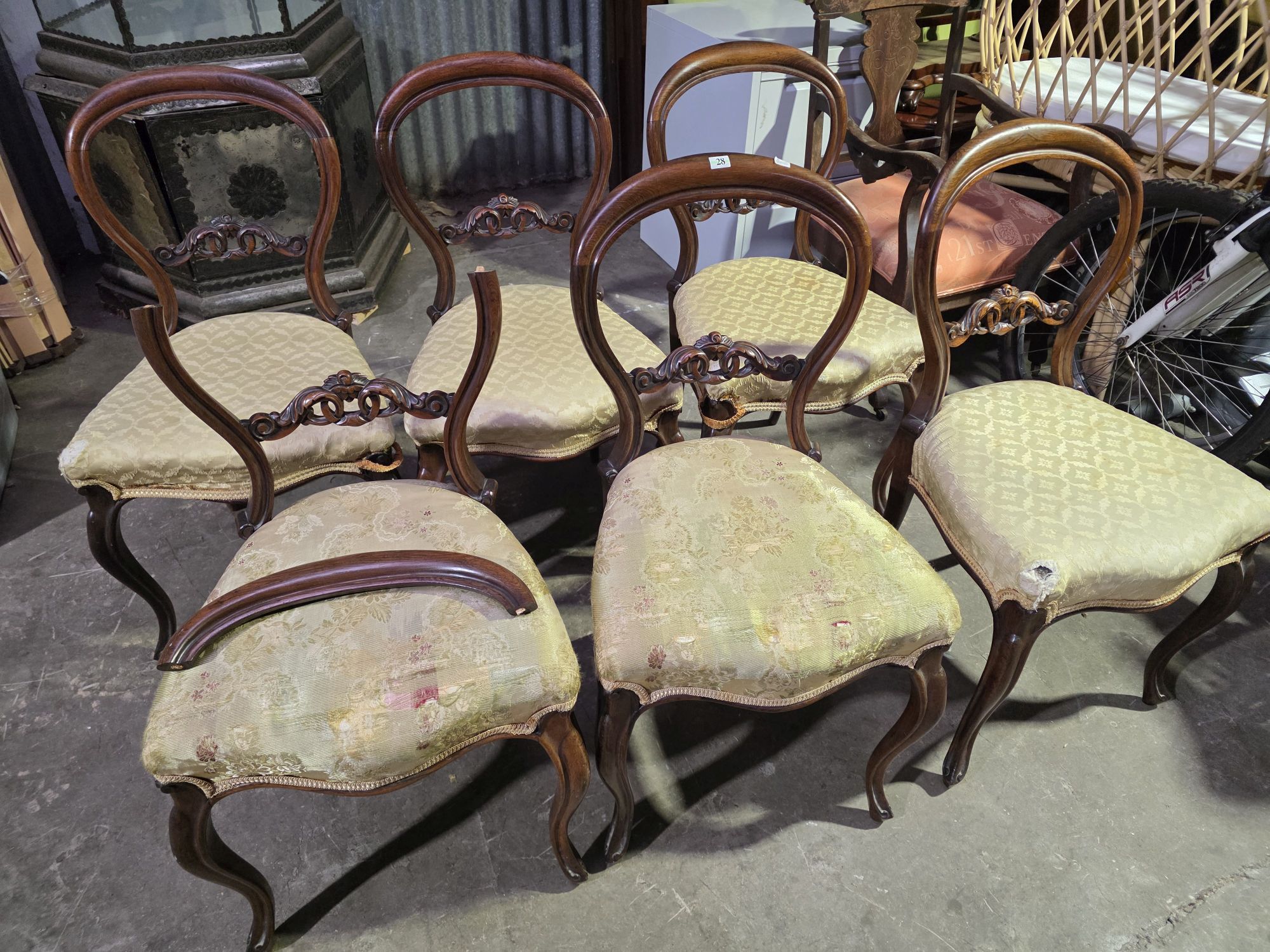 28 · BALLOON BACK DINING CHAIRS