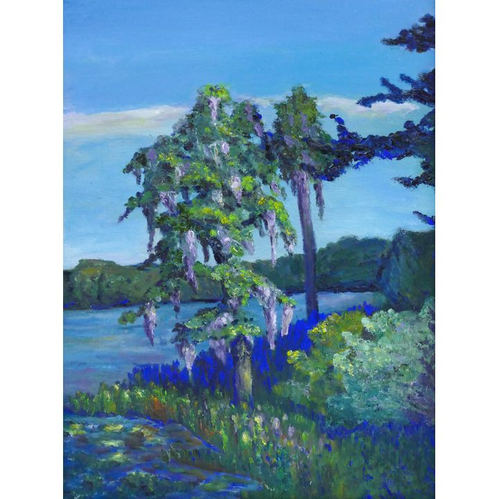 Florida Highwaymen Landscape Oil Painting