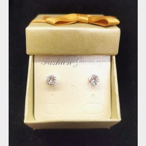 CUBIC ZIRCON STUDS ROUND SMALL - 51230/7189 - 51230/8388