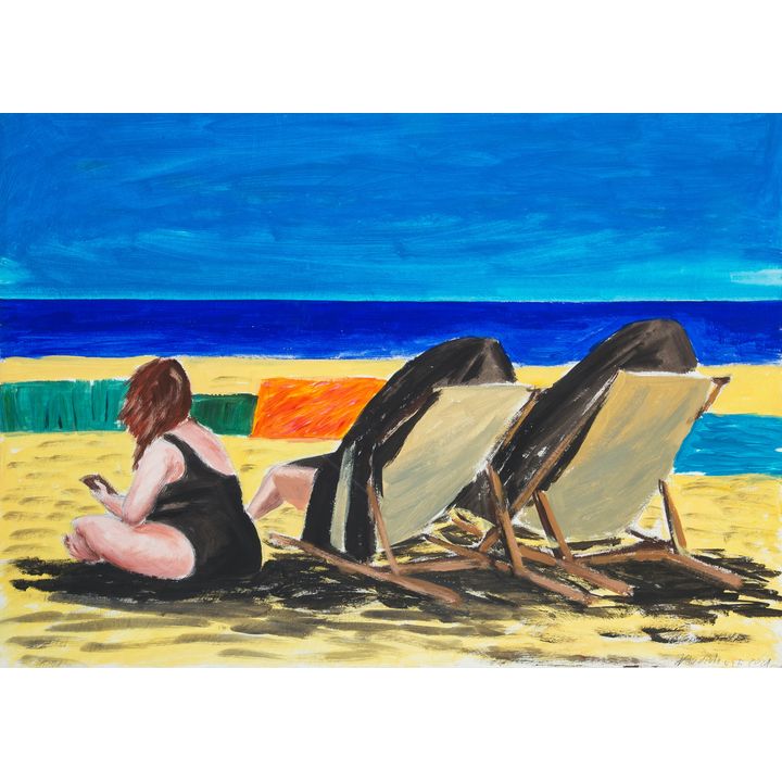 Jarosław Modzelewski | Szkice plażowe-3, 2021