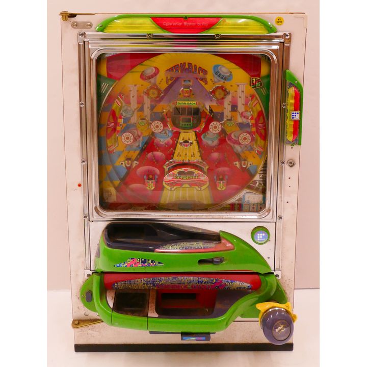 Fuji Cybernation Pachinko Machine with case of balls- 32x21''