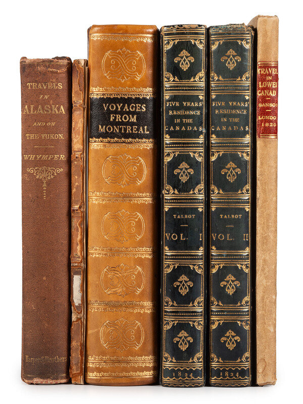 American Travel, Exploration & Expansion
[CANADA]. A group of 5 titles, comprising: 