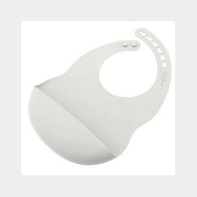 51592/803 Baby Forever Silicone Feeding Bib-White | SJ B1 (S4)CB