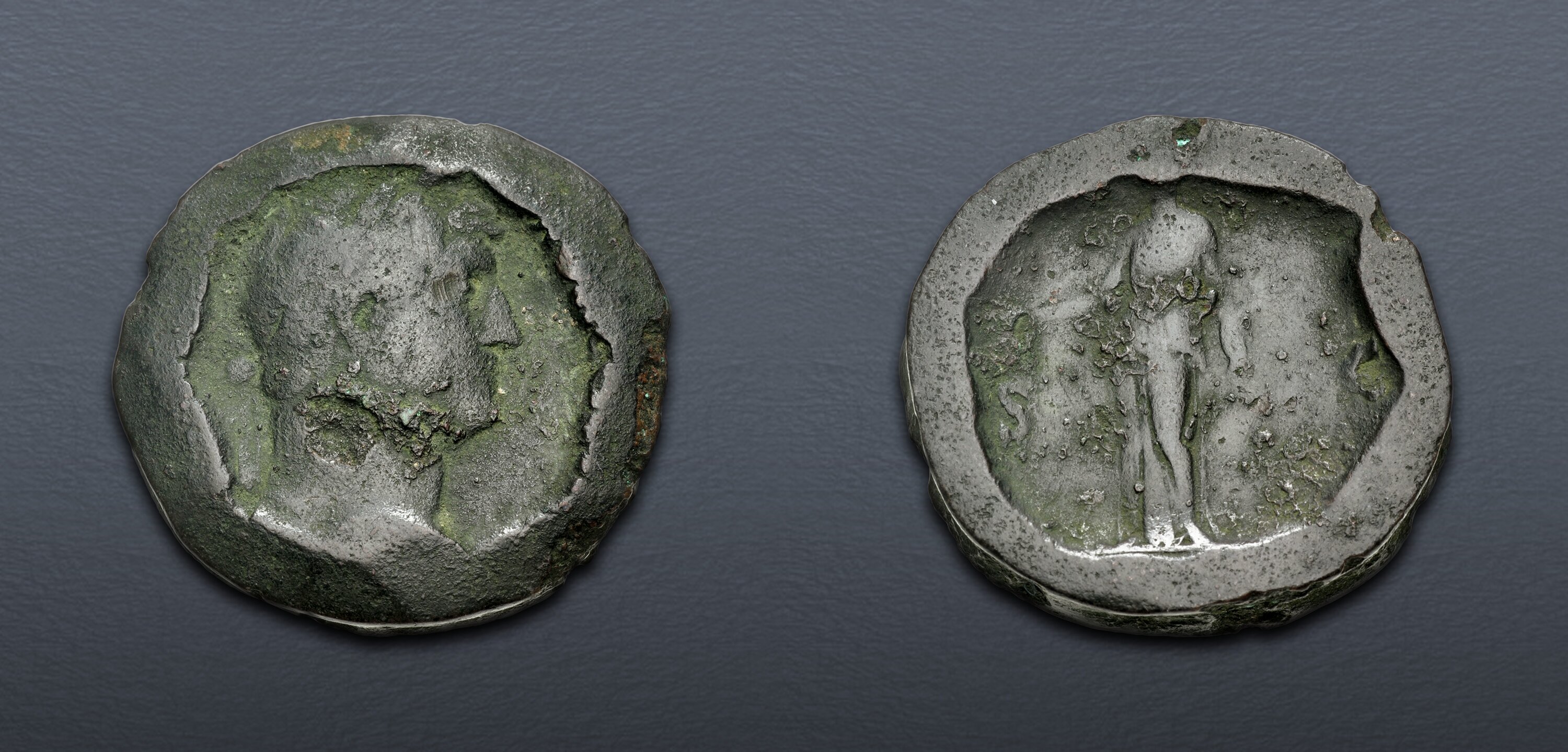 Hadrian. AD 117-138. Æ Sestertius (30.5mm, 29.33 g, 6h). Rome mint ...