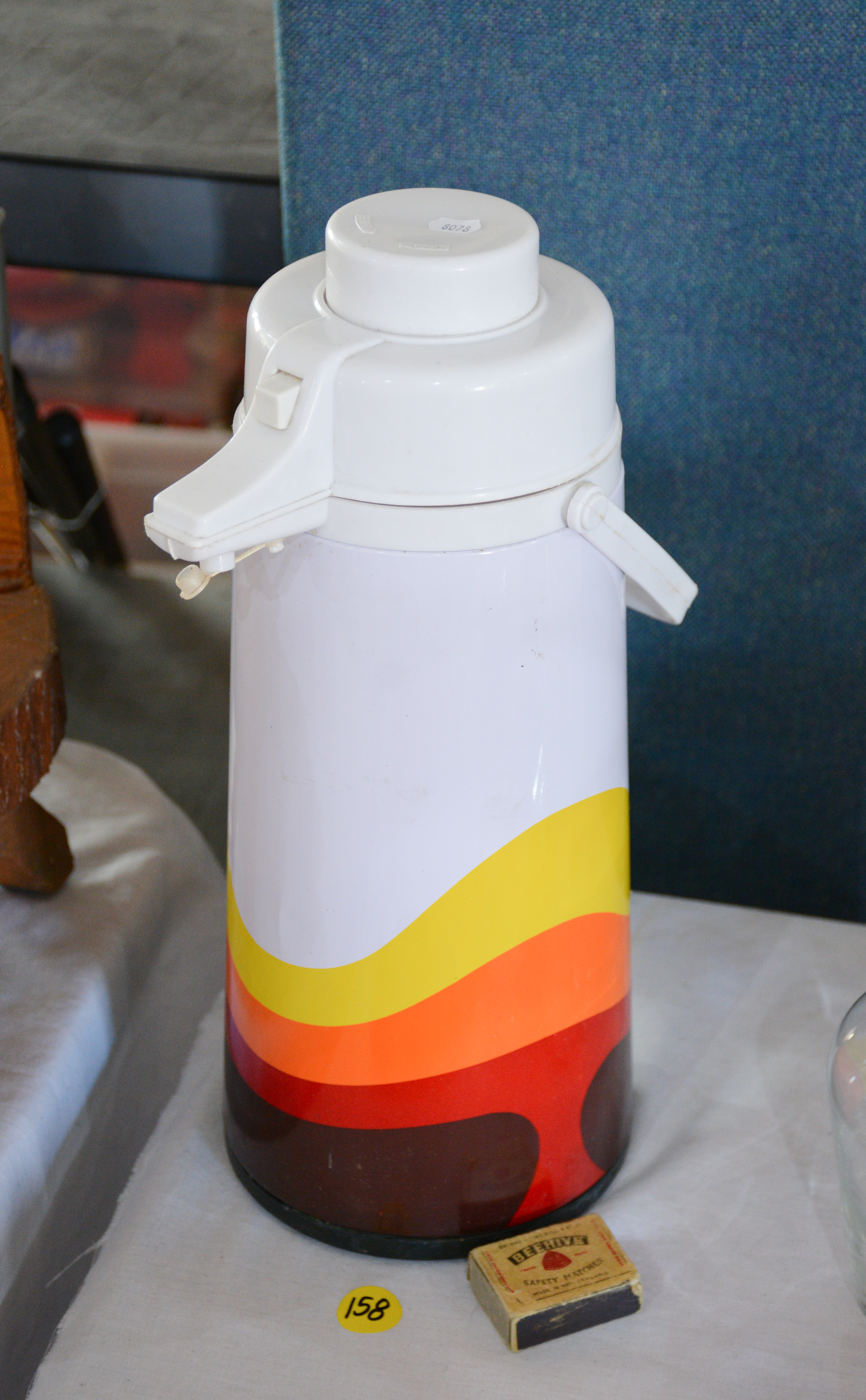 Vintage Thermos with Pump — NZ auction result