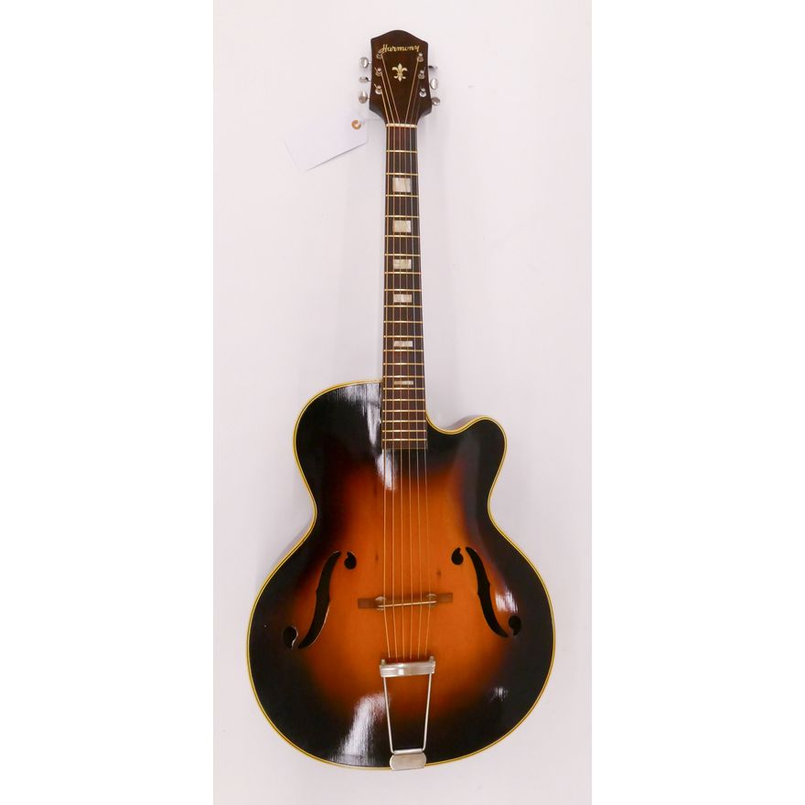 Harmony H-1310 Brilliant Archtop Guitar, 1950's